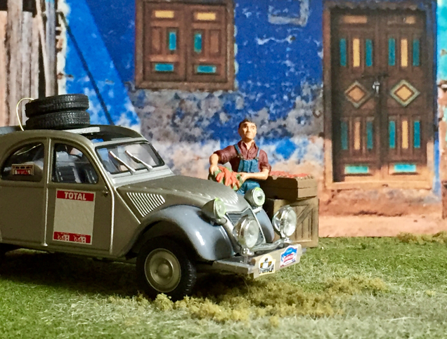 Illustration for article titled 1949 Citroen 2CV in Rally Australia livery